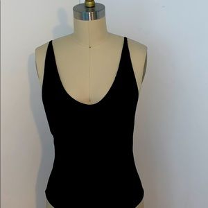 black bodysuit with low back